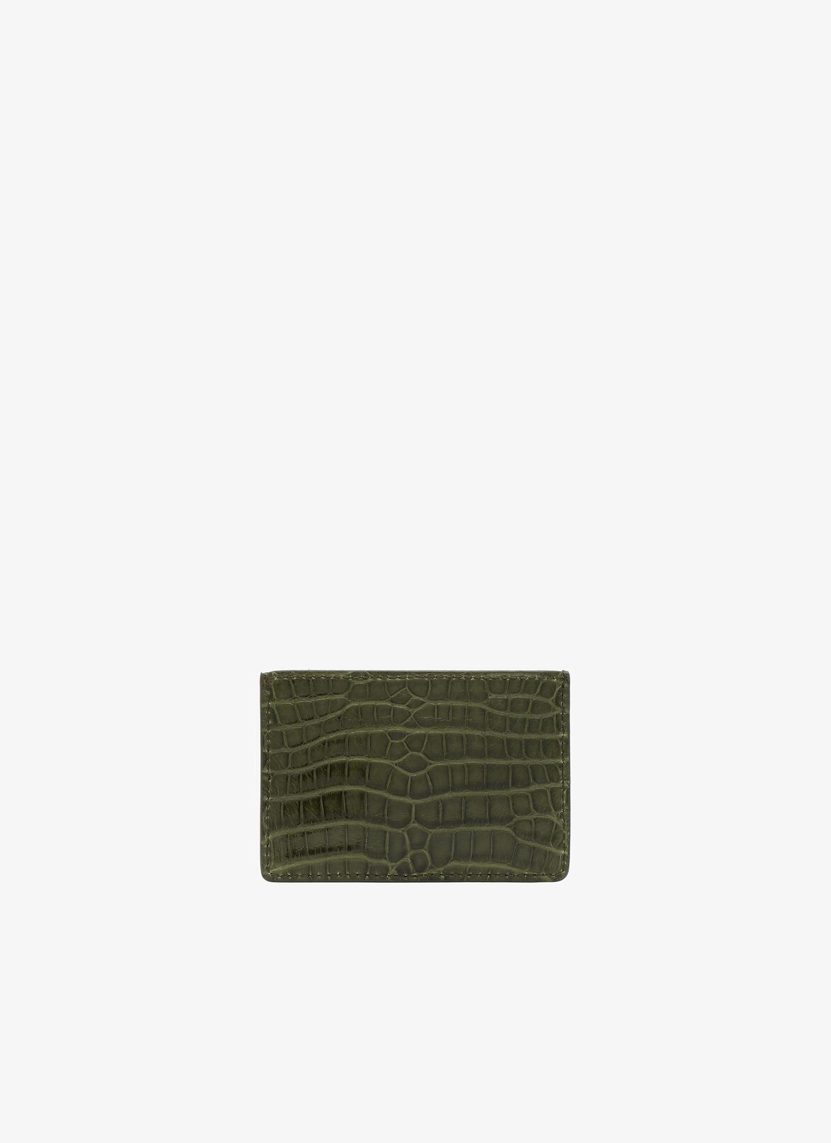 Card Case 10 ALAÏA KHAKI CARD CASE 10